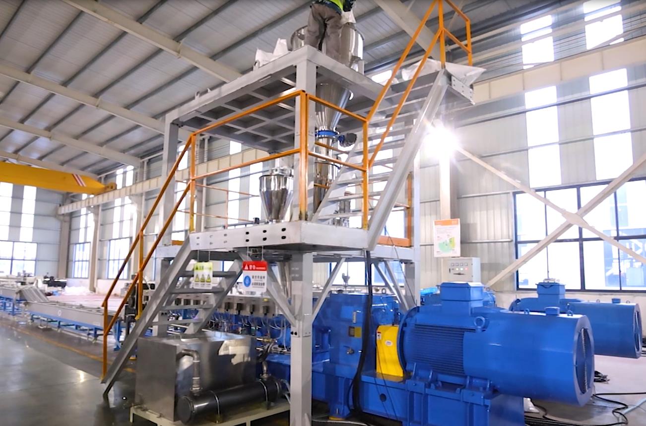 CJWH 75 超高分子量聚丙烯造粒生產(chǎn)線(xiàn)